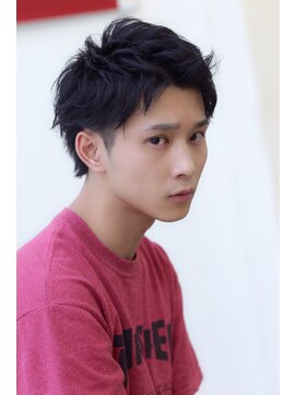 リップス 吉祥寺店 (LIPPS) リバースブロックショート