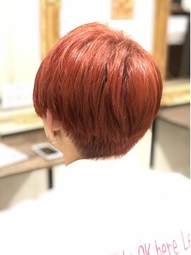 ヘアーメイク ララ(HAIR MAKE LALA) ブリーチカラー　メンボブ