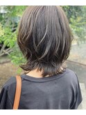 アッシュグレー ショートスタイル【 藤枝/髪質改善/カラー】