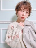 マニッシュショート美髪のススメ上品フレンチボブインナーカラー