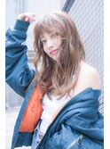 『AUSTIN銀糸町』黒髪チェンジ!!ことりベージュカラー毛先パーマ