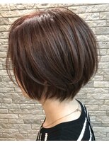 ジェムヘアー(J'aimeHair) タテムラブリーチ・ラベンダー・ショートボブ