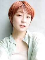 アルバム 銀座(ALBUM GINZA) クールショート_オリーブカラーハイライトカラー_38051