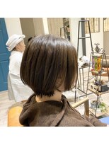 イト リトルヘアガーデン(ito. little hair garden)&nbsp;ショートボブ×アッシュ