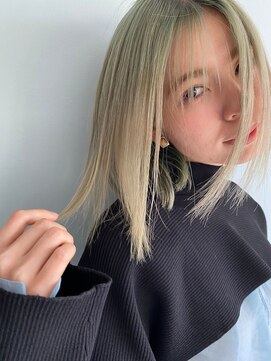 ガレージ バイ グリーン 原宿 表参道(Garage by green) 【loki】ホワイトベージュ