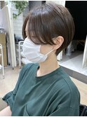 【Owll】コンパクトショート 小顔バング 透明感カラー