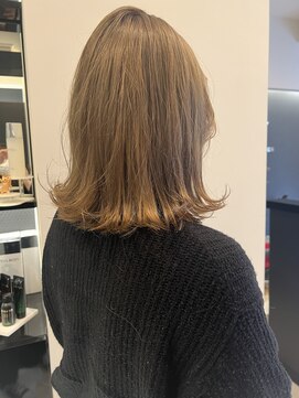 ディーヘアーデザイン(d.HAIR DESIGN) ブリーチ×外ハネボブ