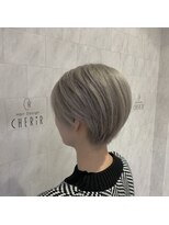 シェリール(CHERiR)&nbsp;憧れ色♪ホワイトグレー☆ブリーチ4回以上