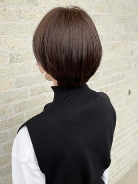 トップヘアーラウンジ 知立(TOP HAIR Lounge) 骨格カバーのショートボブ！/アースカラー/ニュアンスカラー