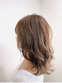 ゆるふわセミロング