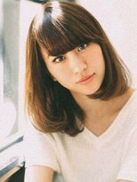 エムスラッシュ たまプラーザ(M.SLASH)&nbsp;【m.slash bonheur】厚めバングで♪重軽MIXワンカール