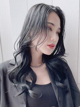 アイティーバイアルバム 藤沢店(IT by ALBUM) 海外風ロング_グレージュカラーボブウルフココアベージュ_28743