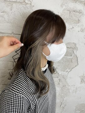 プライズ アイリス 池袋東口店(prize Iris) イヤリングカラー/ミルクティーベージュ池袋