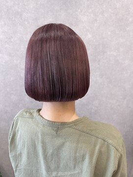 ラナヘアー(lana hair) ボブ×スカーレット