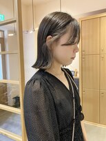 スムーク(smuk)&nbsp;【smuk/スムーク】切りっぱなし/インナーカラー/透明感ベージュ