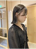 【smuk/スムーク】切りっぱなし/インナーカラー/透明感ベージュ