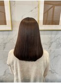 大人かわいい20代30代40代小顔ショコラベージュ Zina本八幡