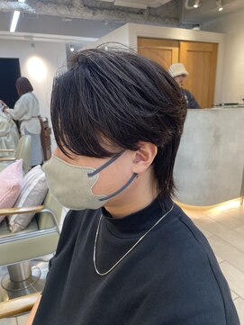 テトラ バイ ネオリーブ 横浜西口店(tetra by neolive) 横浜★センターパートの韓国風カルマパーマ