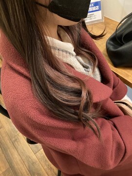 ニコ ウィズ(Nico with) Nico with 野洲店 インナーカラーピンク♪