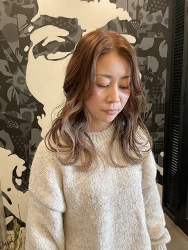 カオス(CHAOS) インナーカラーミルクティーベージュ