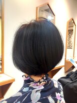 ヘアー グリーン(hair green) 30代40代50代/ショートボブ/丸みショート/大人ショート