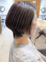 バブ バイネオリーブ(Bab by neolive)&nbsp;白髪ぼかしハイライト/大人ショート/ミセスヘア 自由が丘