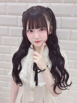 三つ編みハーフツイン＊まゆ