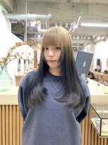 カシェル(cashel kishaba)&nbsp;姫カットとデザインカラー