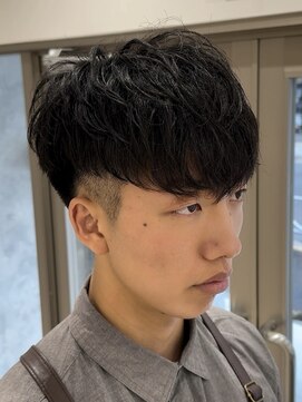 ネイロ 錦糸町(NeiRo) 波巻きスパイラルパーマツイストスパイラルパーマメンズマッシュ