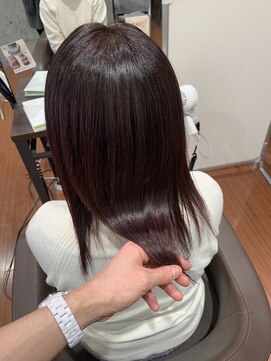 髪質改善カラー