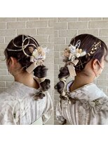 アボックス(abox)&nbsp;卒業式ヘアセット