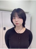 ハッシュカットショートスタイル