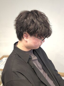 ニアウ 伊勢崎連取店(Niau) マッシュウルフショート波巻きシャドウパーマ