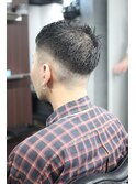 クロップスタイル×スキンフェードローフェード/20代30代40代