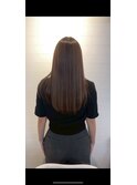 小顔似合わせレイヤーカット/髪質改善ダメージレスカラー