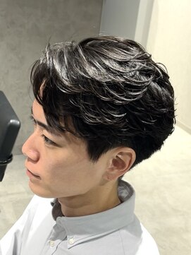 テクト バイアッシュ 吉祥寺店(Tect by Ash) ニュアンスパーマセンターパート毛流れヘア