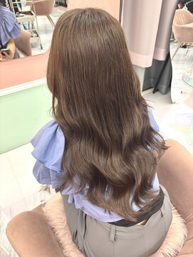 ガーランド(Girland) 【girland】エクステ×ヘーゼルベージュ/韓国風/レイヤーカット