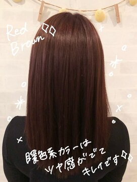 リグヘアー(Rig Hair) レッドブラウン