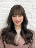 韓国ヘア/韓国スタイル/縮毛矯正/髪質改善/レイヤーカット