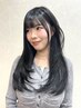 カット+イルミナカラー+髪質改善HAKURYUトリートメント￥17900
