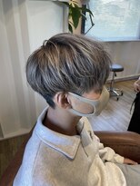 スリー(THREE) マッシュ××シルバー