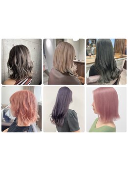 イルミナカラーやケアブリーチで、髪への負担を抑えながらも理想の美しい発色を叶える[大宮駅]