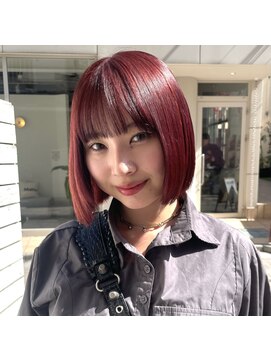 ミーム 原宿 表参道(meme) ダブルカラー/ハイトーンカラー/ケアブリーチ/インナーカラー