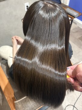 オーヘアー 南柏(OxO Hair) 圧倒的なツヤ感メテオカラー/南柏