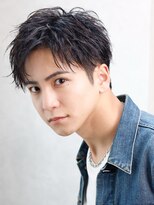 リップス 表参道店(LIPPS)&nbsp;ハーフアップショート【ツーブロック刈り上げ】