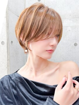 ショート/ショートボブ/顔周り/縮毛矯正/小顔/立川