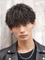 フィフス(fifth) 原宿緩めツイストスパイラルパーマメンズカットラウンドマッシュ