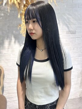 コルプラス(col +plus) インナーカラー/ブルー