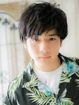 モッズヘア メン 南越谷南口店(mod's hair men)&nbsp;清潔感ダークアッシュ刈り上げないナチュラルマッシュZ南越谷