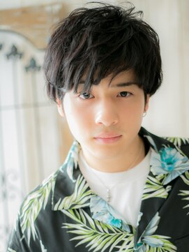 モッズヘア メン 南越谷南口店(mod's hair men) 清潔感ダークアッシュ刈り上げないナチュラルマッシュZ南越谷